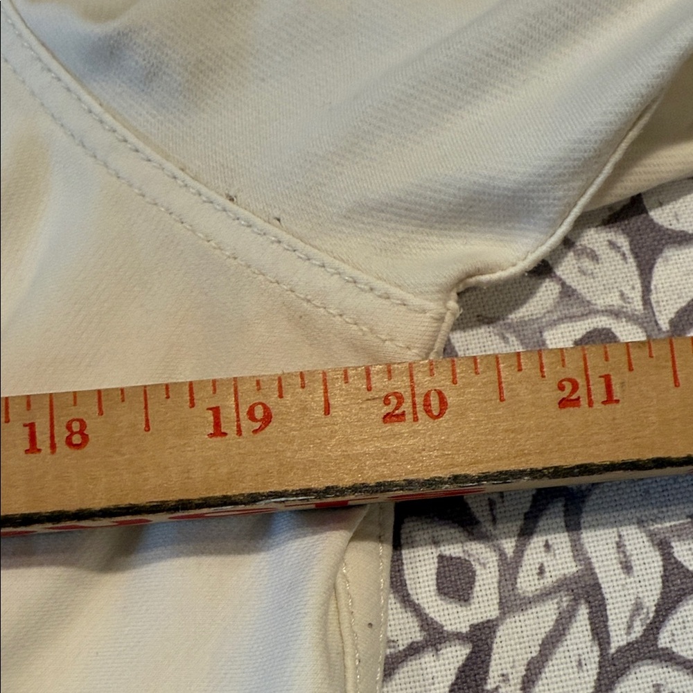 Vintage America Blue | Classic Jean Jacket | Cream | Size Large - Picture 6 of 8